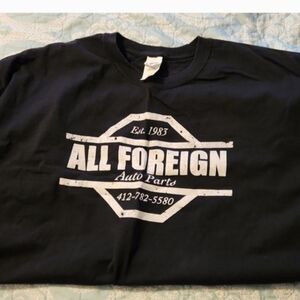 Black Graphic Tee - Logo Auto Parts